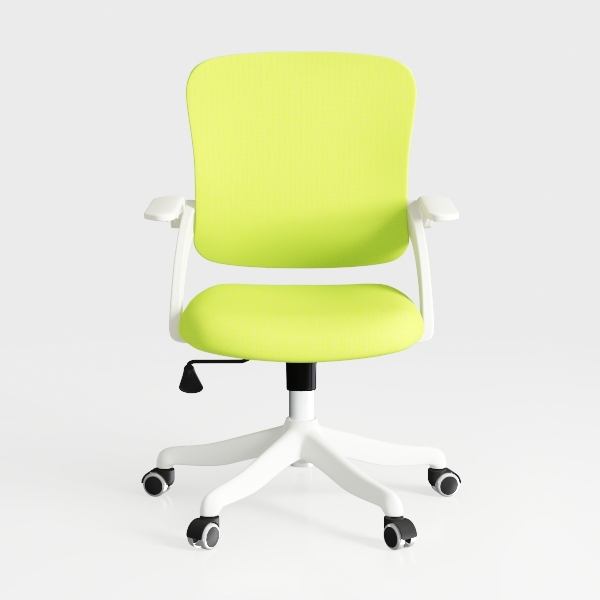 Green Office Chair Ergonomic Mesh Back Sponge