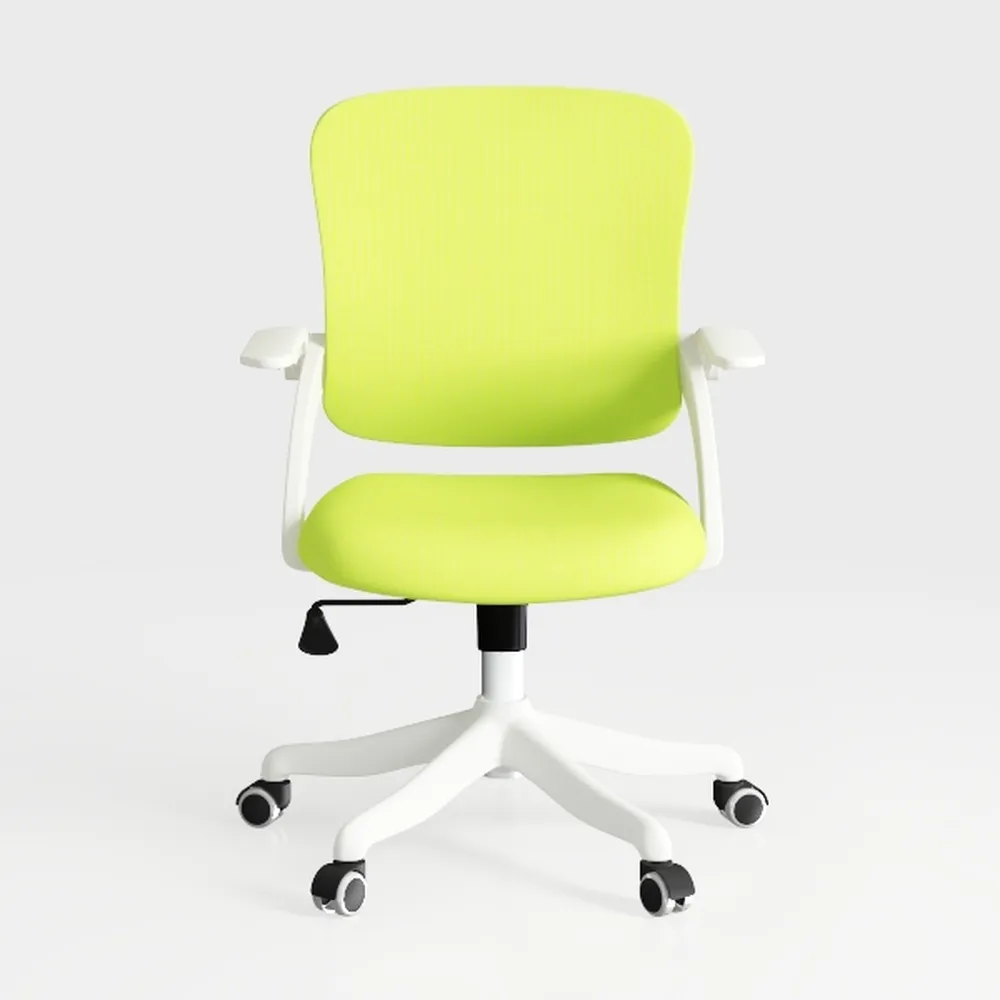 Green Office Chair Ergonomic Mesh Back Sponge