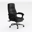 OLIXIS Executive Office Chair with Padded Armrests Right 45 Degree View