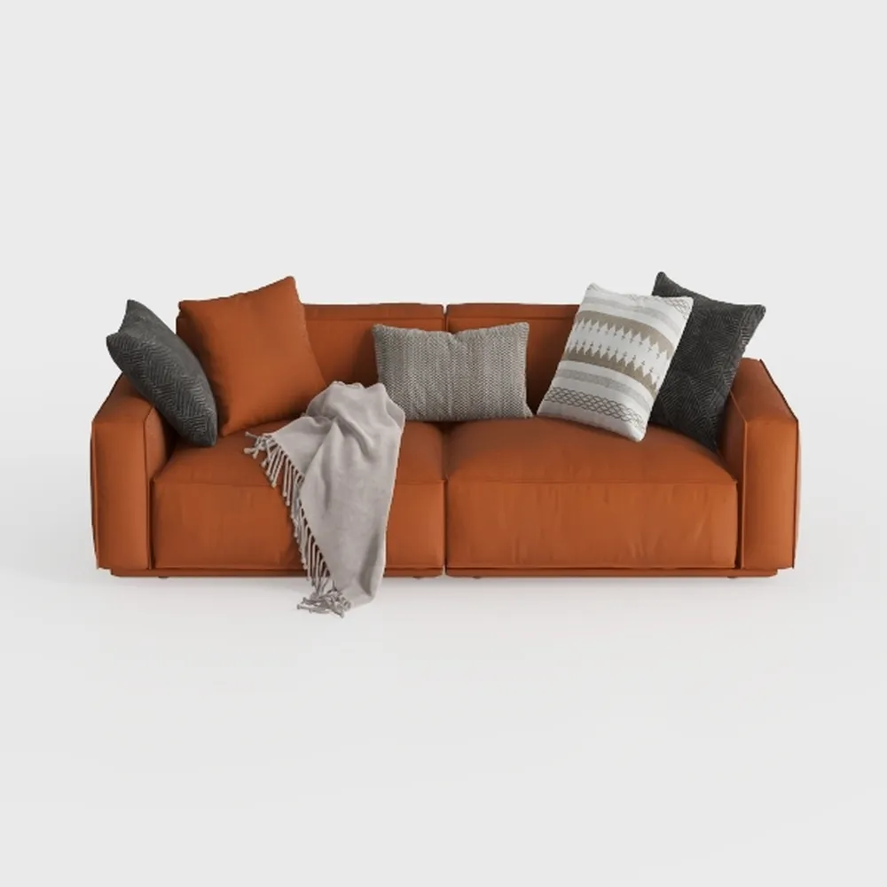 MAXYOYO Oversized Chaise Lounge Sofa, Upholstered