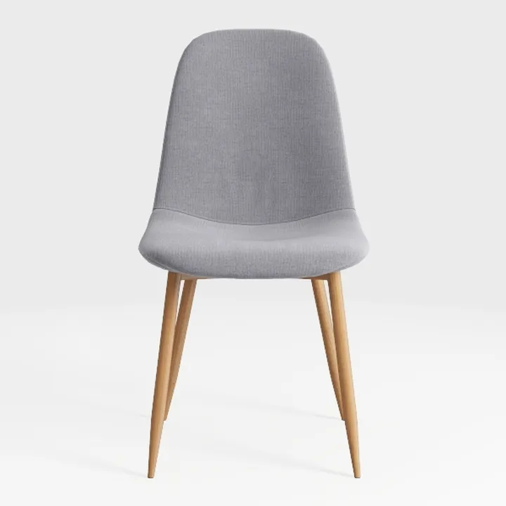 E&D FURNITURE Dining Chairs, Light Grey Accent