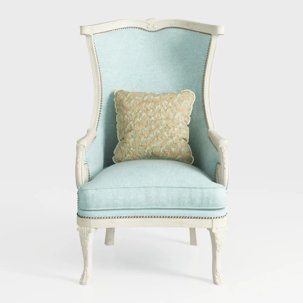 HULALA HOME Velvet Accent Chair Set of 2, Modern