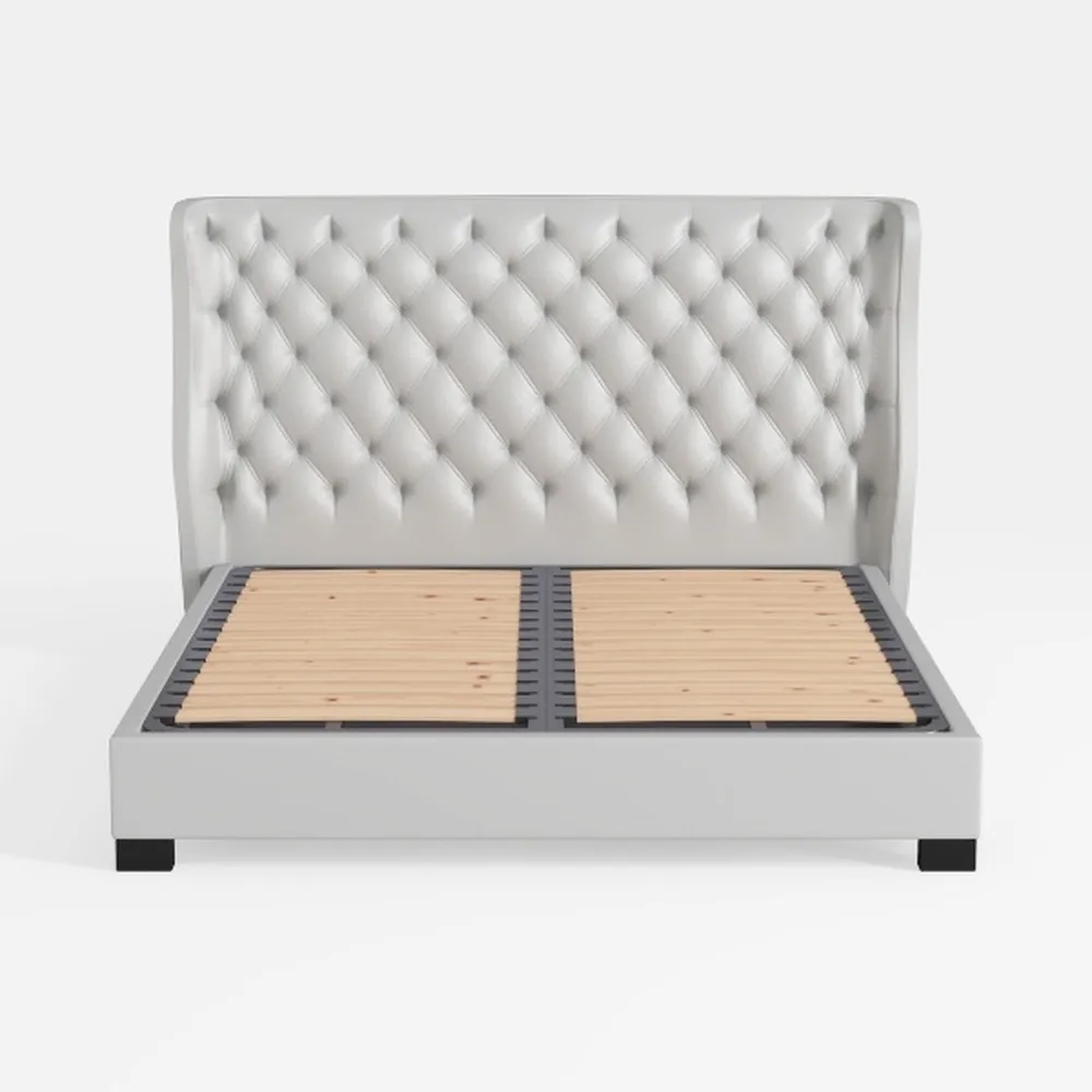 Glory Furniture Julie Velvet Upholstered Queen Bed