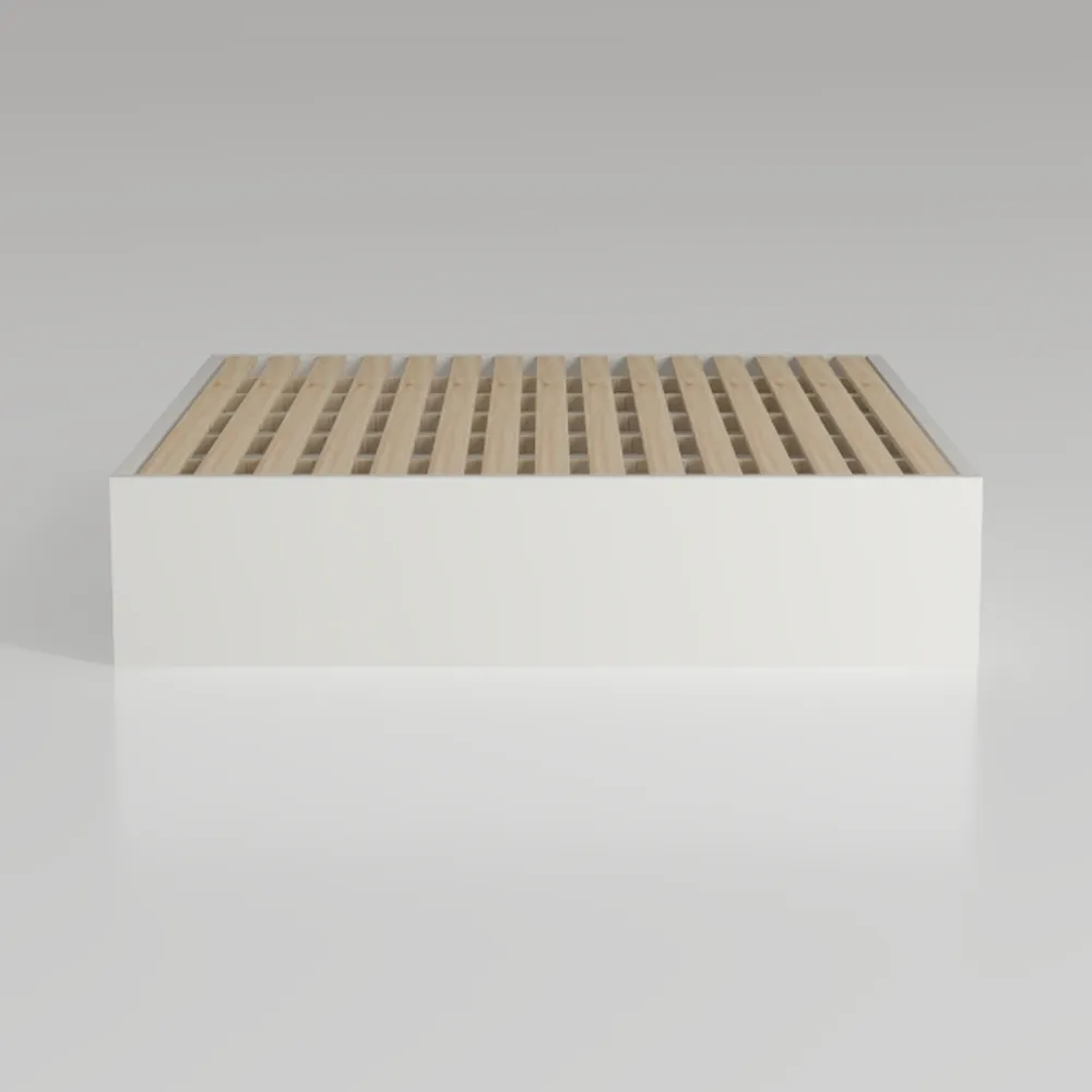 AFI Concord Platform Bed with Footboard & Storage 