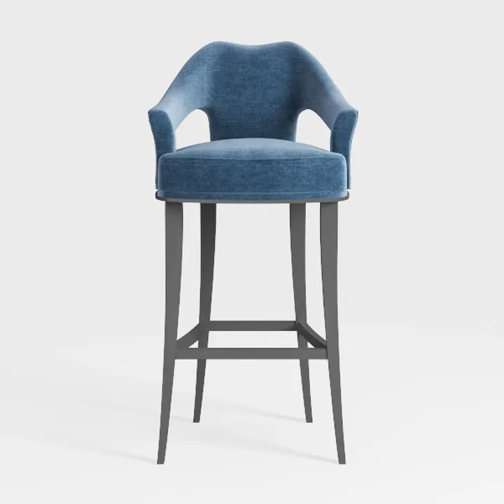 MINCETA Counter Stools,26" 360 Free Swivel Bar