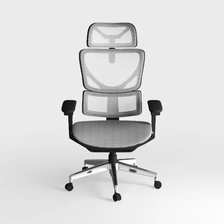 Modern Mesh Fabric Ergonomic Office Chair 3D Model