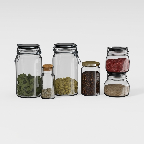 glass jar-GlassWares