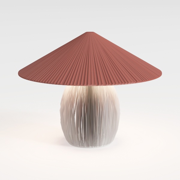 Shcheglovo Boho Ceramic Bedside Table Lamp for