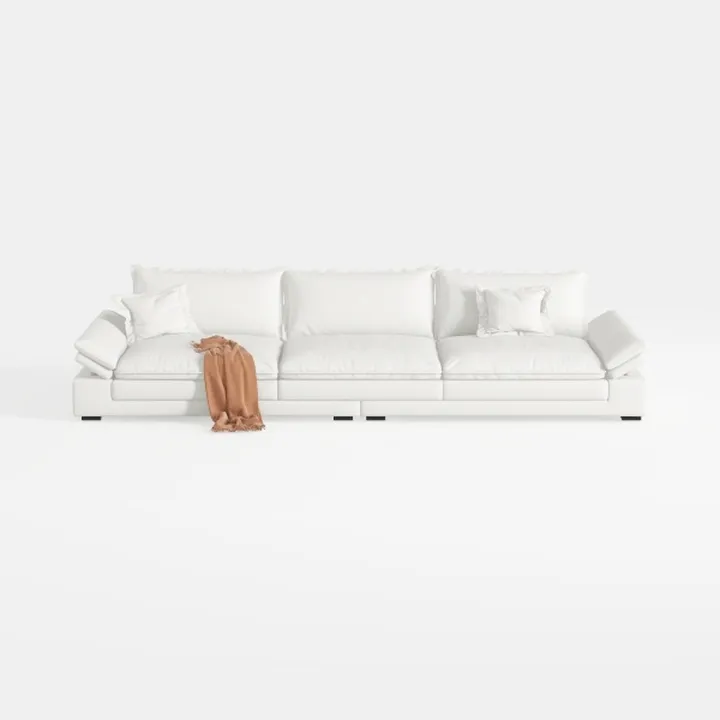 Modway Commix Modular, Sofa Sectional, Beige Fabri