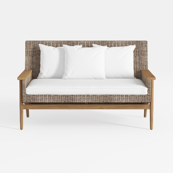 Christopher Knight Home Marcia Outdoor Wood Sofa