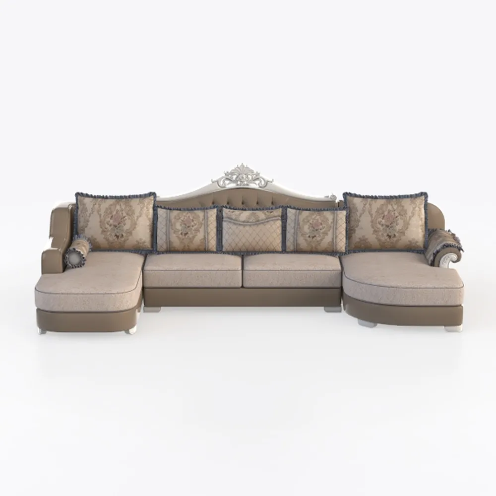 Luxury Victorian Couch - Floral Couch with Crystal