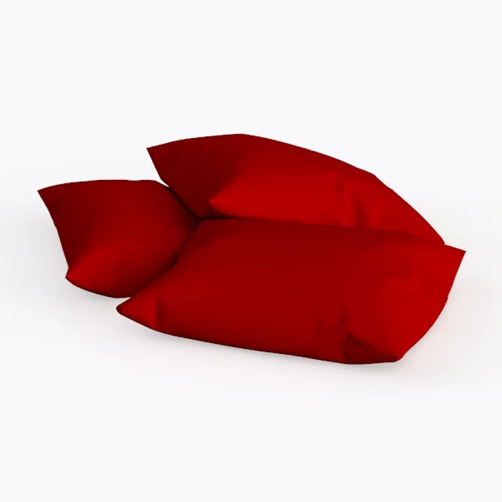 Solid Color Velvet Throw Pillow with Insert