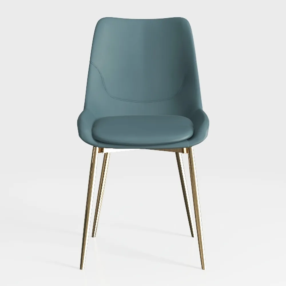 NORDICANA Modern Dining Chair Set of 4, Navy Blue