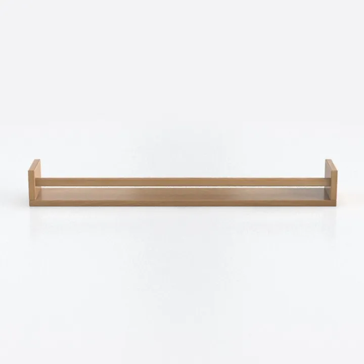 Oak Nursery Shelves, Natural Wood Nursery Floating
