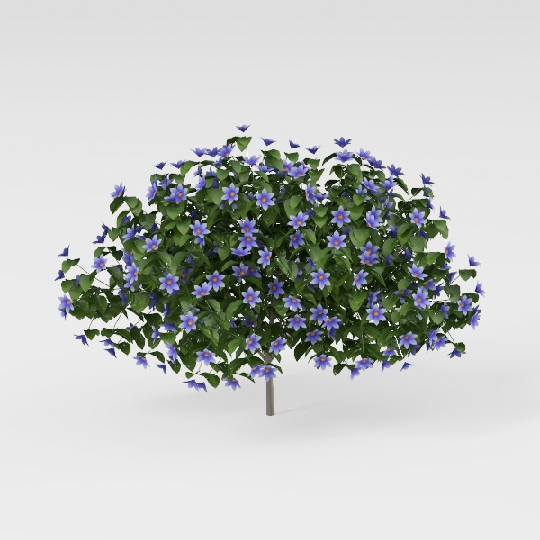 21.6&quot; Artificial Lavender Topiary Trees Set of 2,