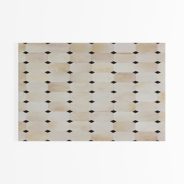 8 Pele Modern Geometric Shag Indoor Area Rug