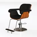 Executive Office Chair Reclining Managerial Desk C Left 45 Degree View