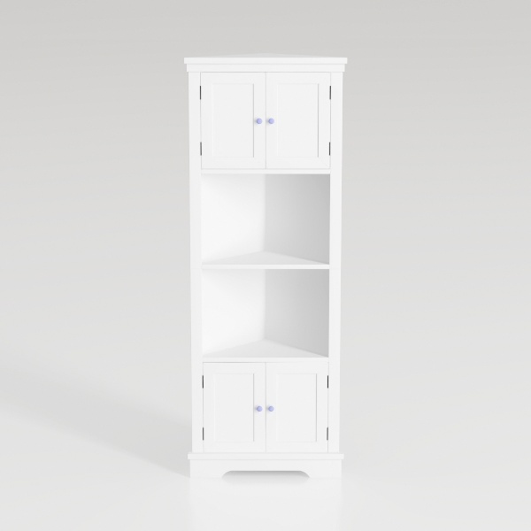 47.2&quot;H Metal Tall Narrow Bathroom Storage Cabinet,