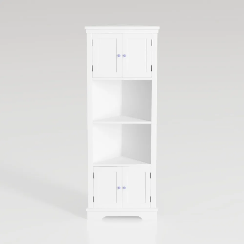 47.2"H Metal Tall Narrow Bathroom Storage Cabinet,