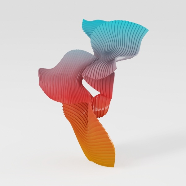 colorful sculpture-Home Trendsetter