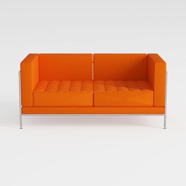 81" Mid Century Modern Velvet Sofa, Loveseat 3