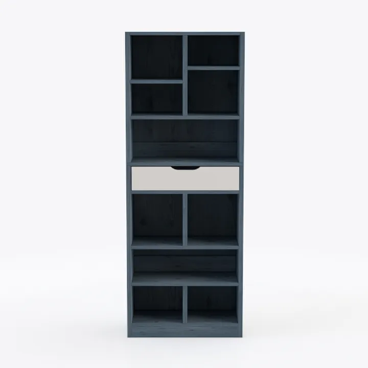 Palace Imports Solid Wood Bookcase - 6-Tier Tall