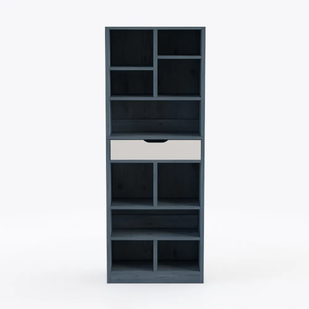 Palace Imports Solid Wood Bookcase - 6-Tier Tall