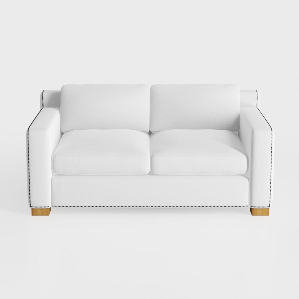 Meridian Furniture 651White-L Michelle Collection
