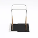 Towel Rack Right 45 Degree View