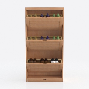 AVZEAR Shoes Cabinet, Narrow Shoes Storage Cabinet