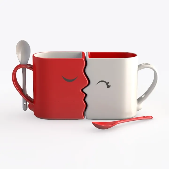 couple cup-Heart-to-heart