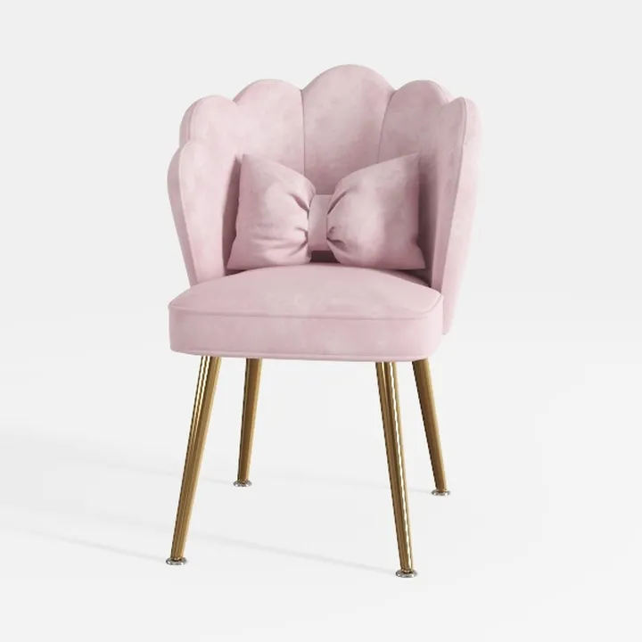 Velvet Dining Chairs Set of 4, Modern Upholstered