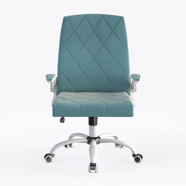 Westice Velvet Desk Chairs, Upholstered Swivel