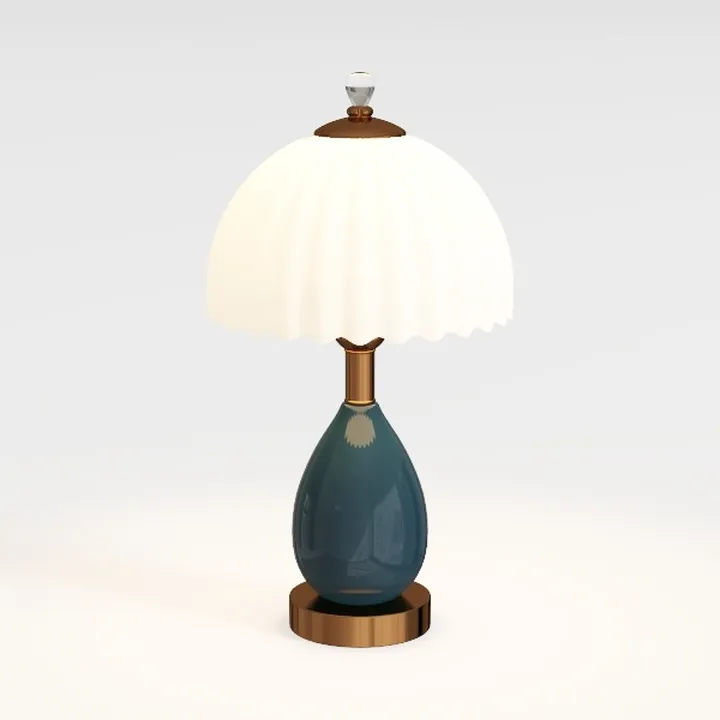 Vintage Lamp for Living Room,16" Modern Ceramic