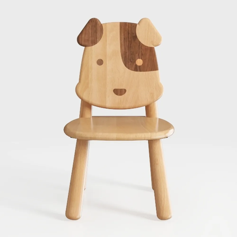 DASHADAO Sedia da Studio con Sgabello con Schienale Regolabile in Puro Legno massello Sedia da Studio con Sgabello, Sedia Pieghevole con Scala in Legno