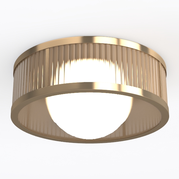 WINGBO 15.7&quot; Modern 3-Light Flush Mount Ceiling