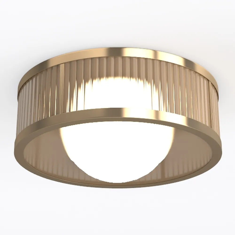 WINGBO 15.7" Modern 3-Light Flush Mount Ceiling