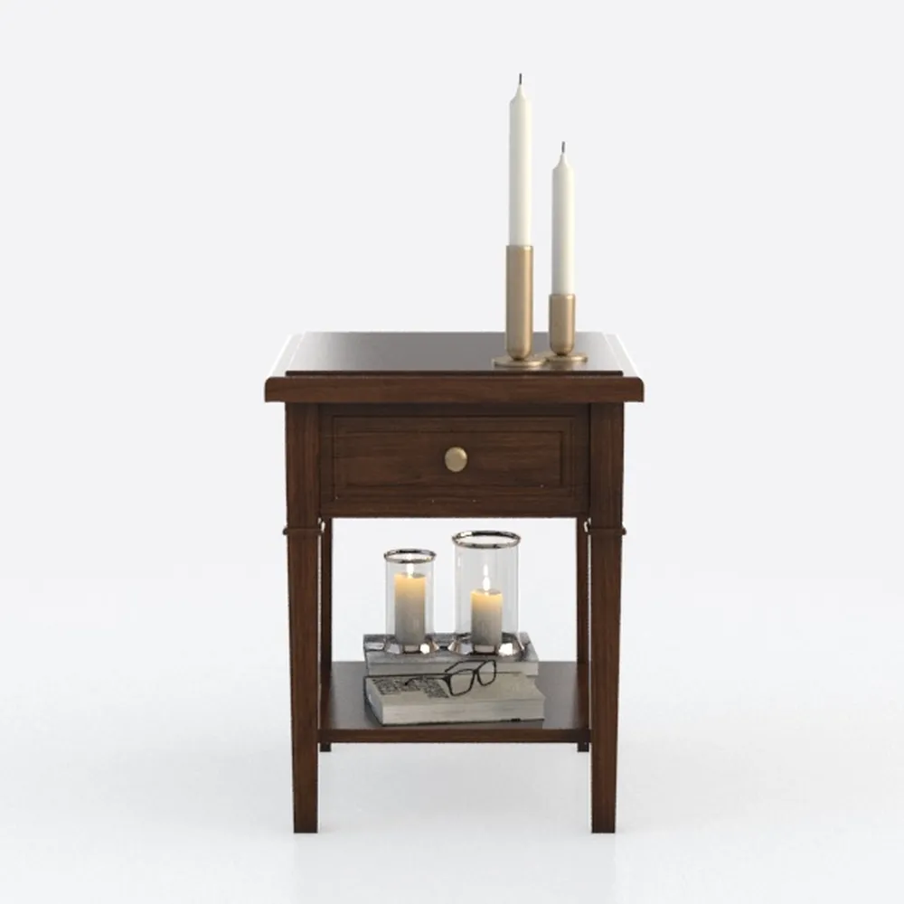 Bush Furniture Key West Small End Table with