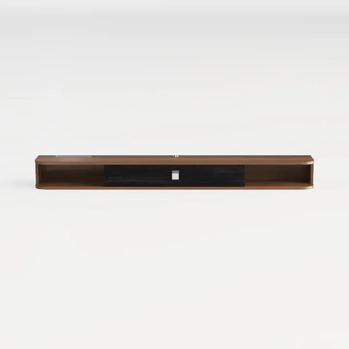 Pmnianhua Floating TV Shelf, 70'' Wall Mounted TV