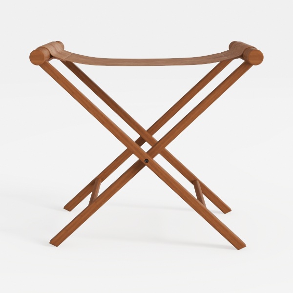 Eco Living Patio Folding Side Table, Solid Teak