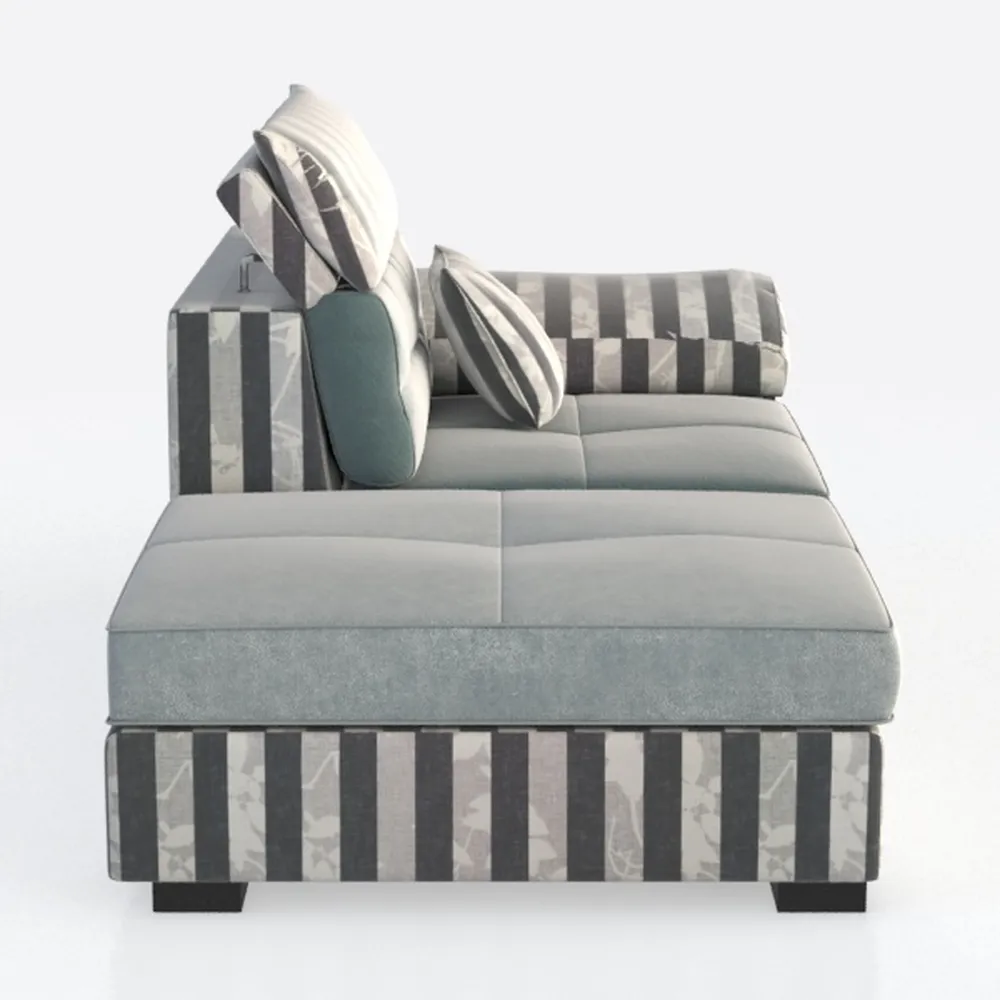 FEMICON 75-Inch Sofa Lounge Chair for Cozy Relaxat