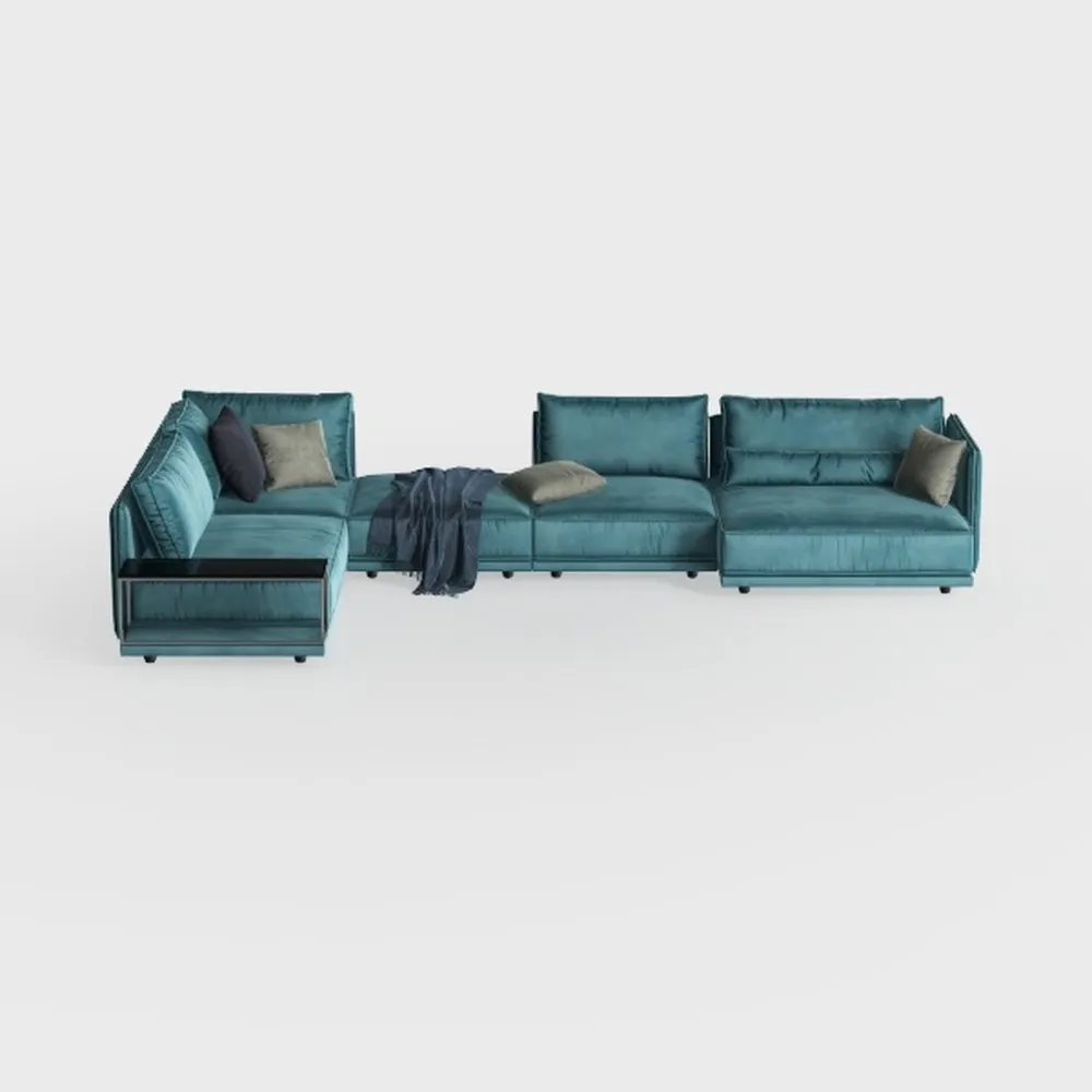 DESIGNER97 103.9" Convertible U-Shaped Sectional S