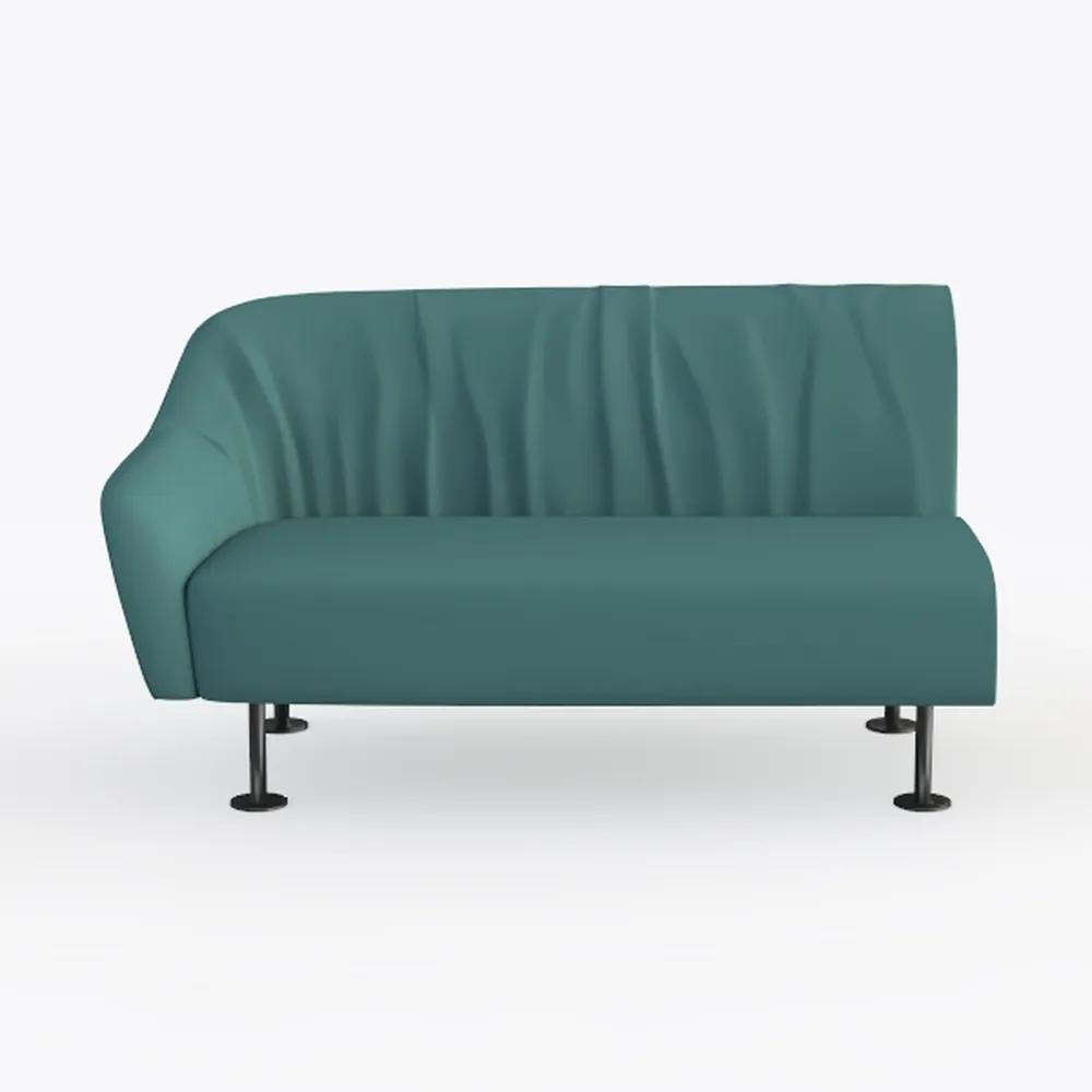 Great Deal Furniture Jordan Modern Fabric Loveseat