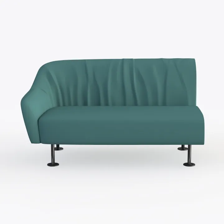 Great Deal Furniture Jordan Modern Fabric Loveseat