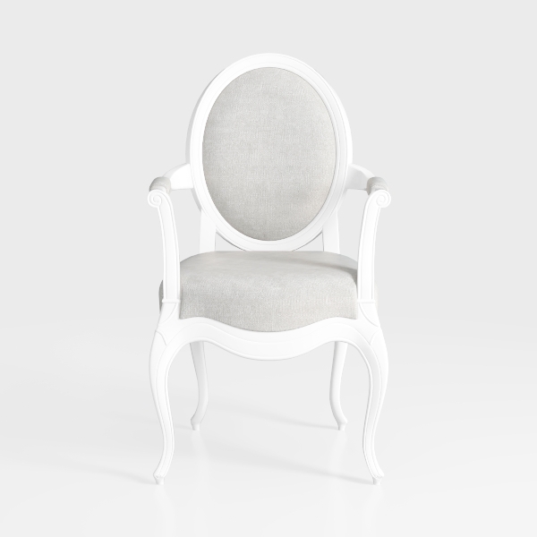 Baxton Studio Clairette Beige Linen French Style N