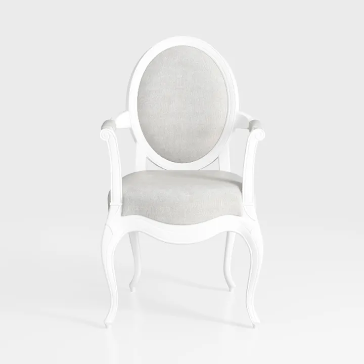 Baxton Studio Clairette Beige Linen French Style N