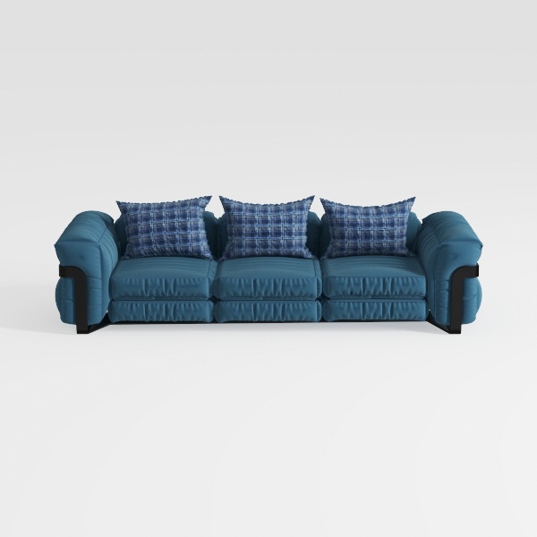 118&quot; Cloud Couch Modular Sectional Sofa for Living