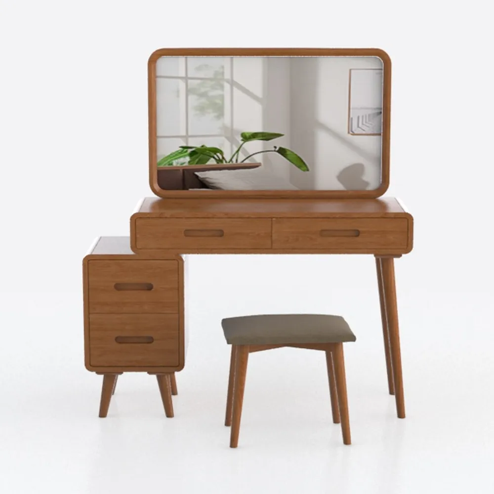 Traditional Home Office Desk with 2 Storage Drawer