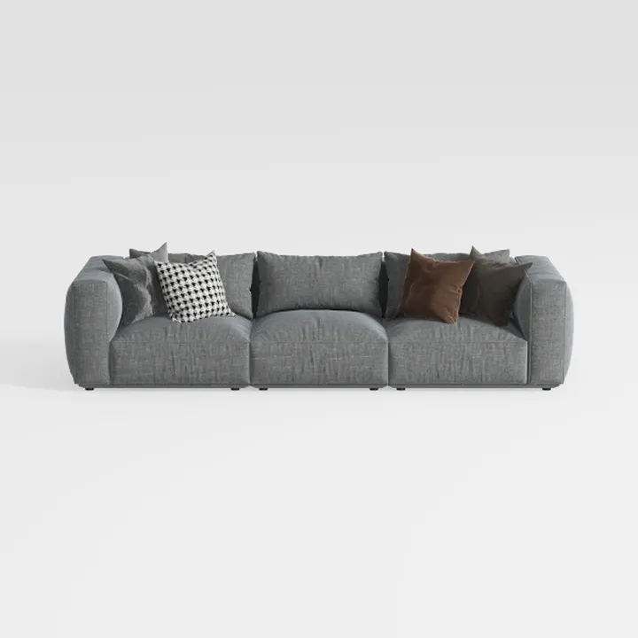 6 Seater Reversible Modular Sectional Sofa Convert