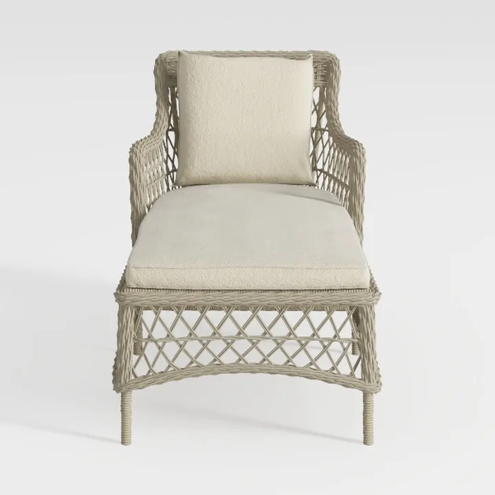 PURPLE LEAF 2 Pieces Patio Dining Chair All